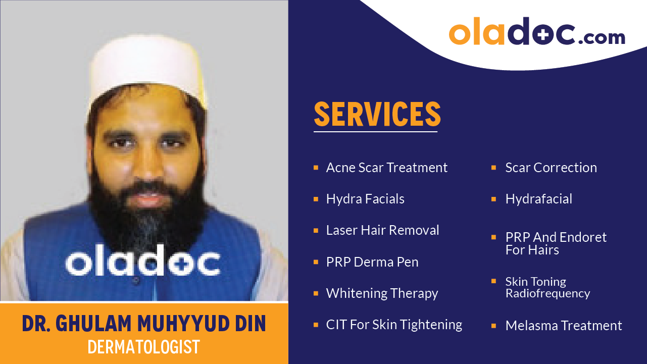 Services provided by Dr.Ghulam Muhyyud Din
